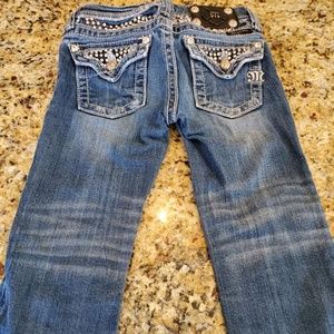 Miss Me Girls Capri Jeans